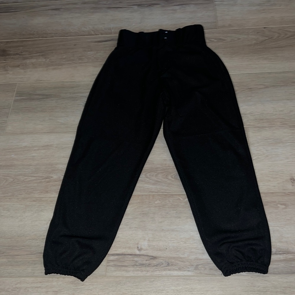 2/$15! Alleson Athletic black baseball pants